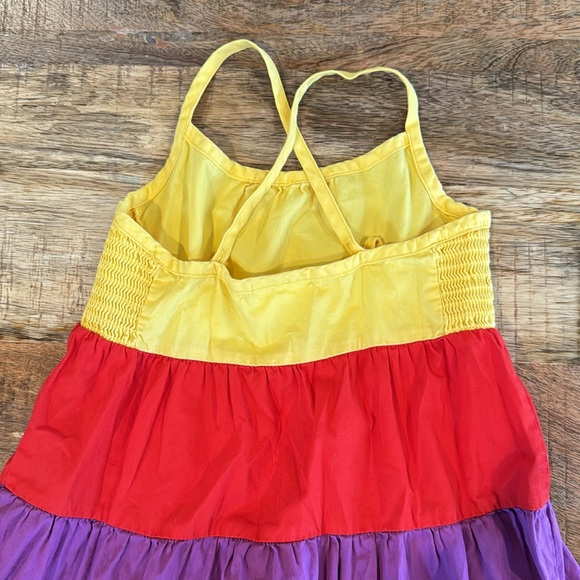 Hanna Andersson Rainbow Dress Size 5 - Picture 4 of 6